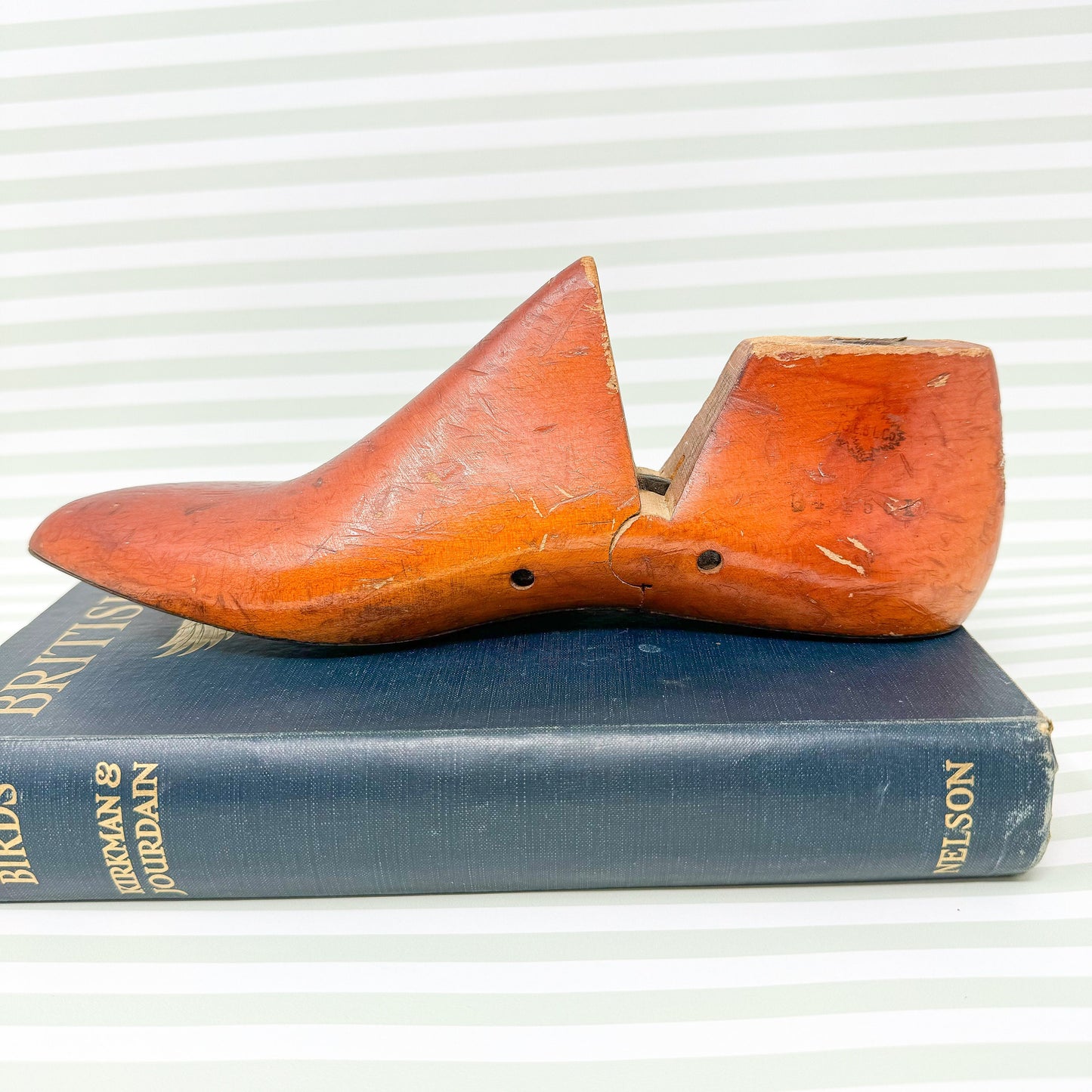 Vintage 1960s Maple Wood Shoe Form
