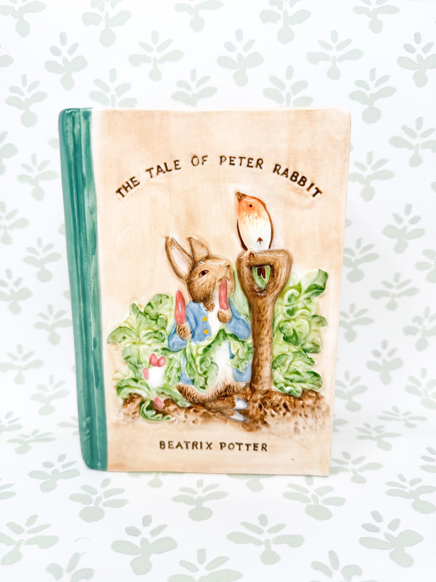 Vintage Peter Rabbit Ceramic Piggy Bank