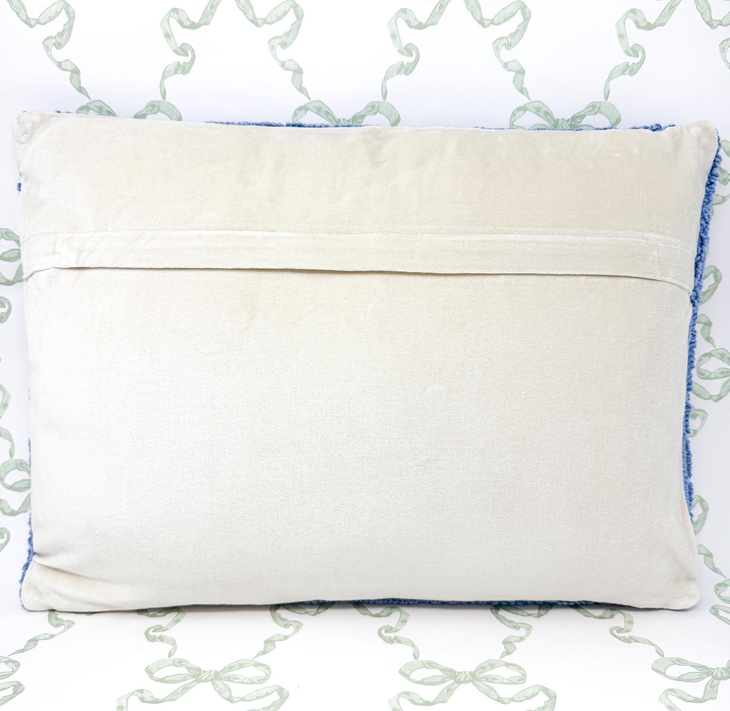 Thank Heaven For Little Boys Hooked Throw Pillow
