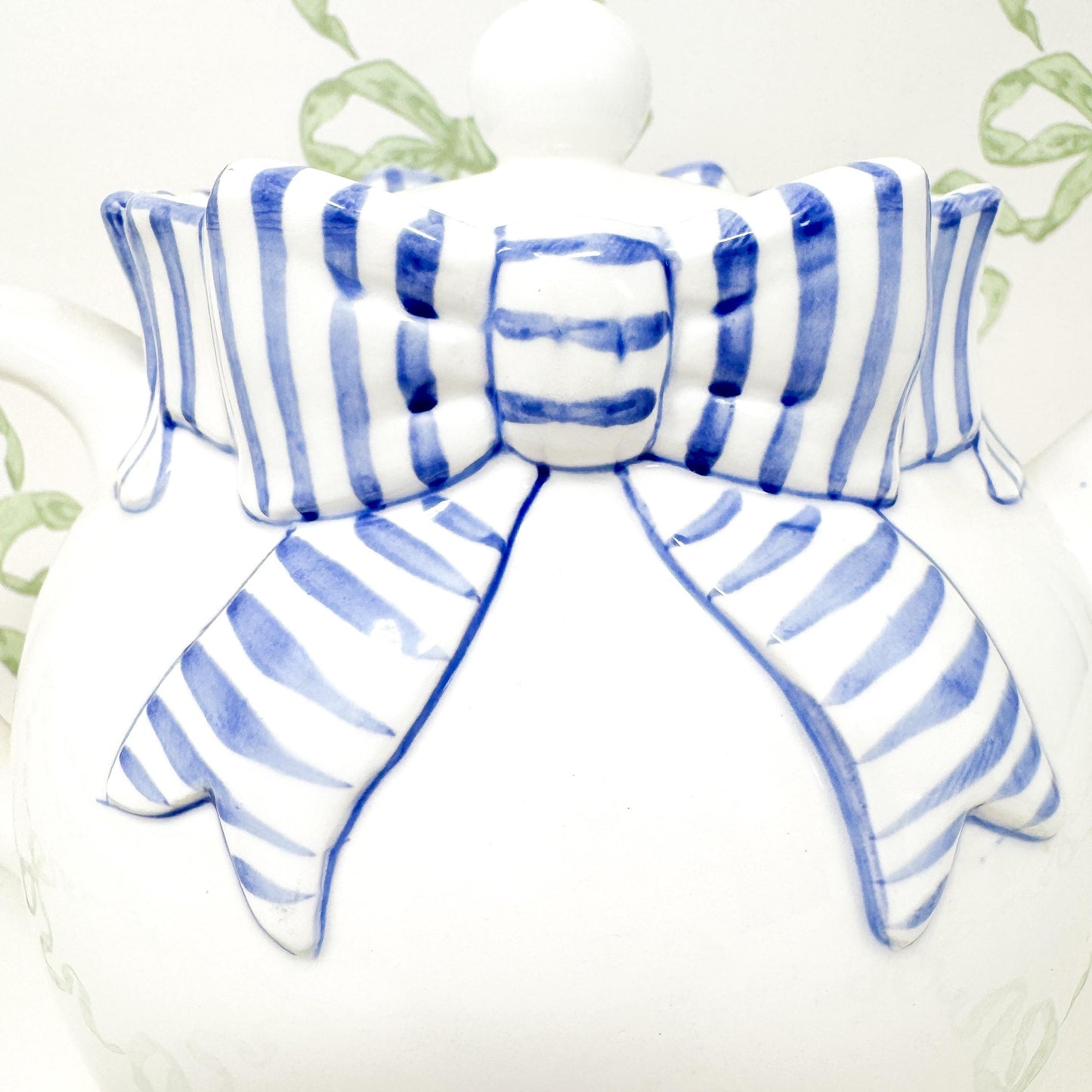 Vintage Haldon Group Blue Ribbon Tea Set