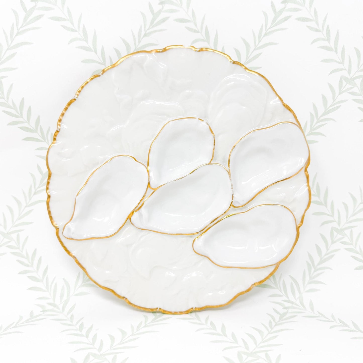 Rare Antique Tiffany & Co Haviland Oyster Plate c. 1890