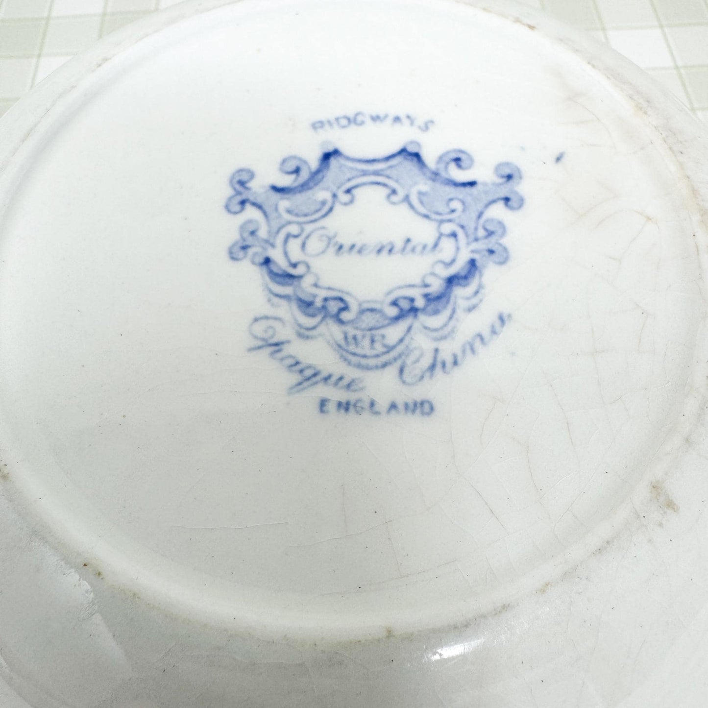 Antique Ridgway Oriental Staffordshire Bowl
