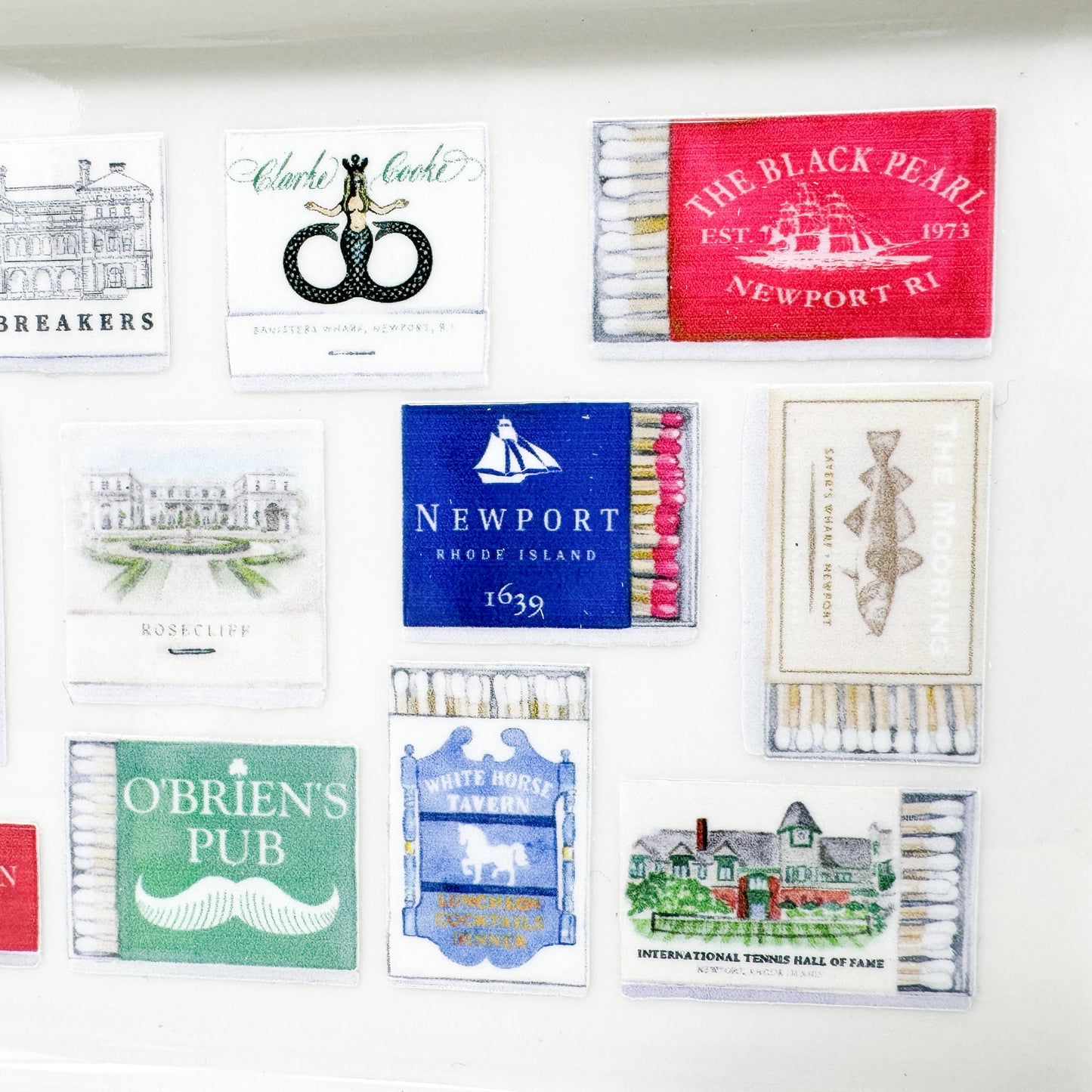 Ceramic Tray, Rhode Island