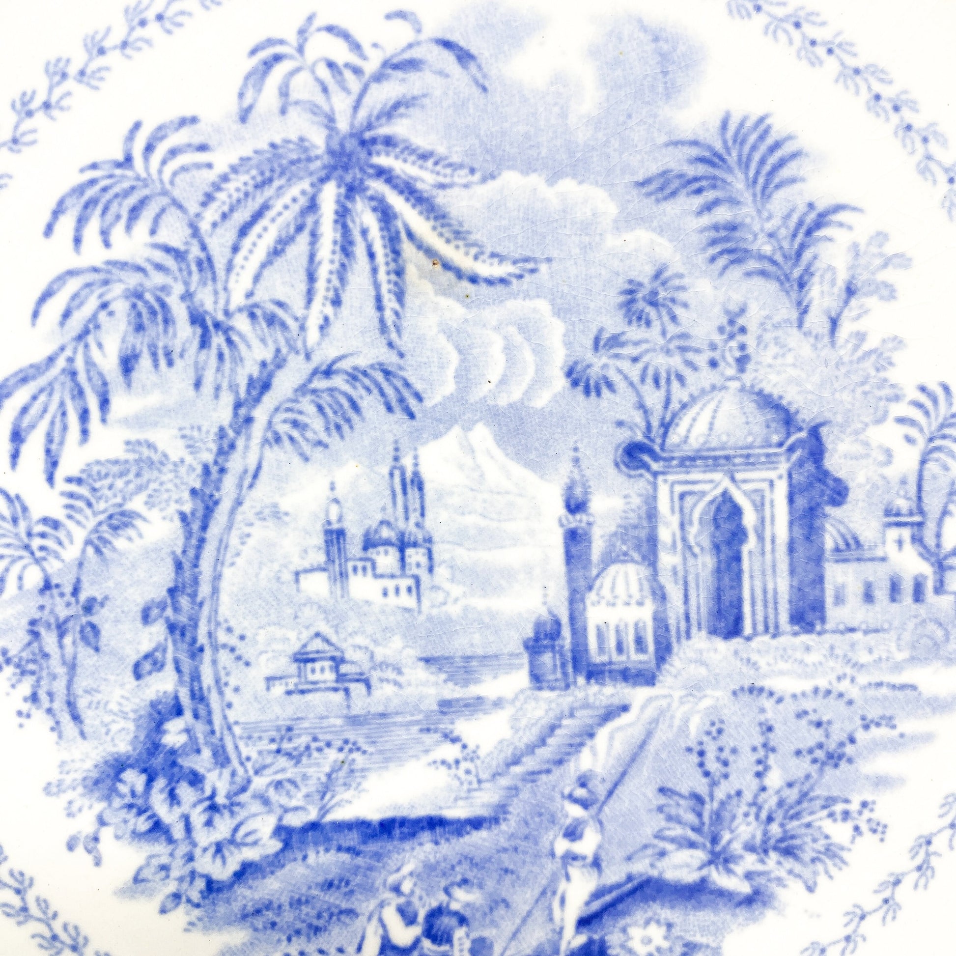 Antique Ridgway Oriental 9" Dinner Plate c. 1890