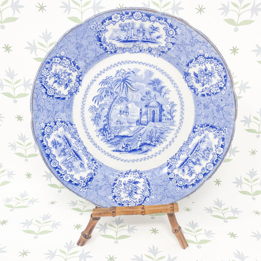 Antique Ridgway Oriental 9" Dinner Plate c. 1890