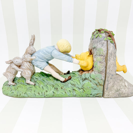 Vintage Winnie the Pooh Charpente Bookends