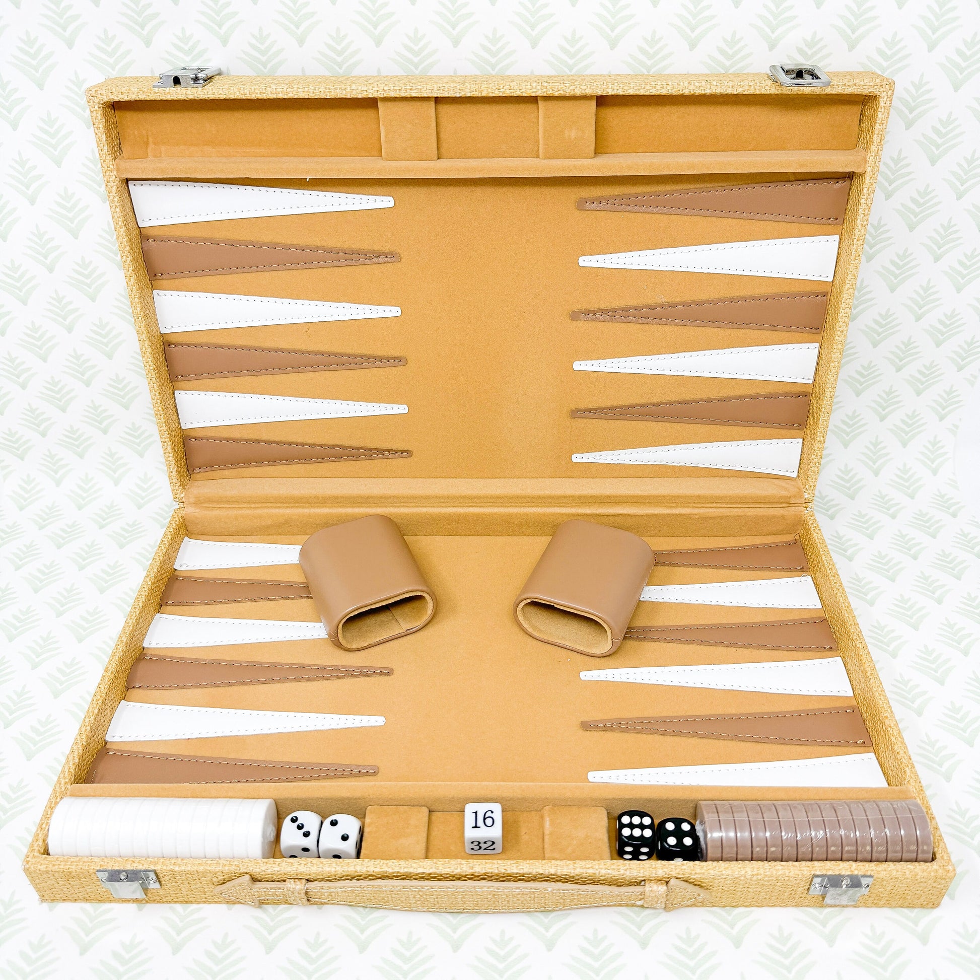Terra Cane Backgammon Set