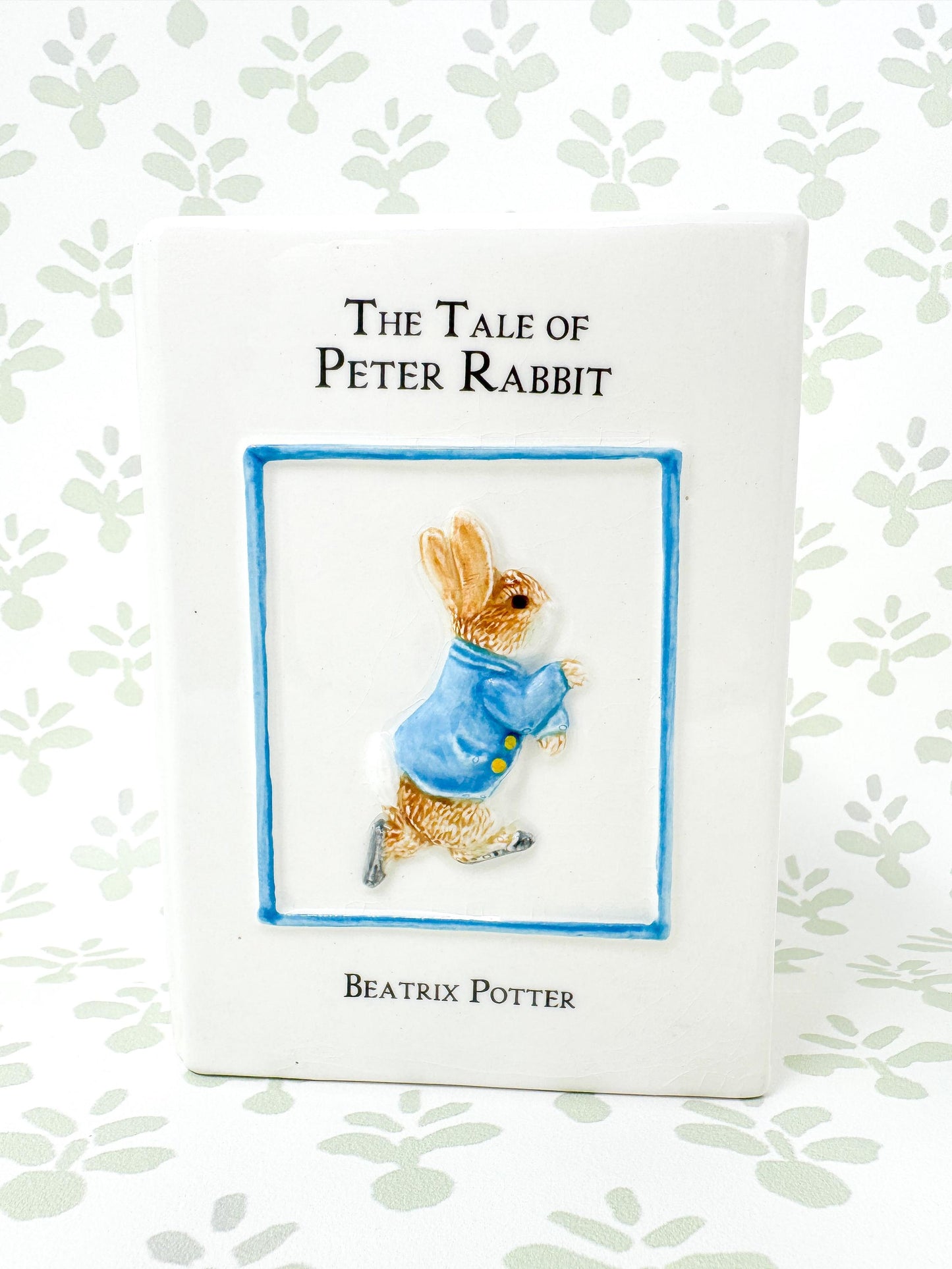 Vintage Peter Rabbit Ceramic Piggy Bank