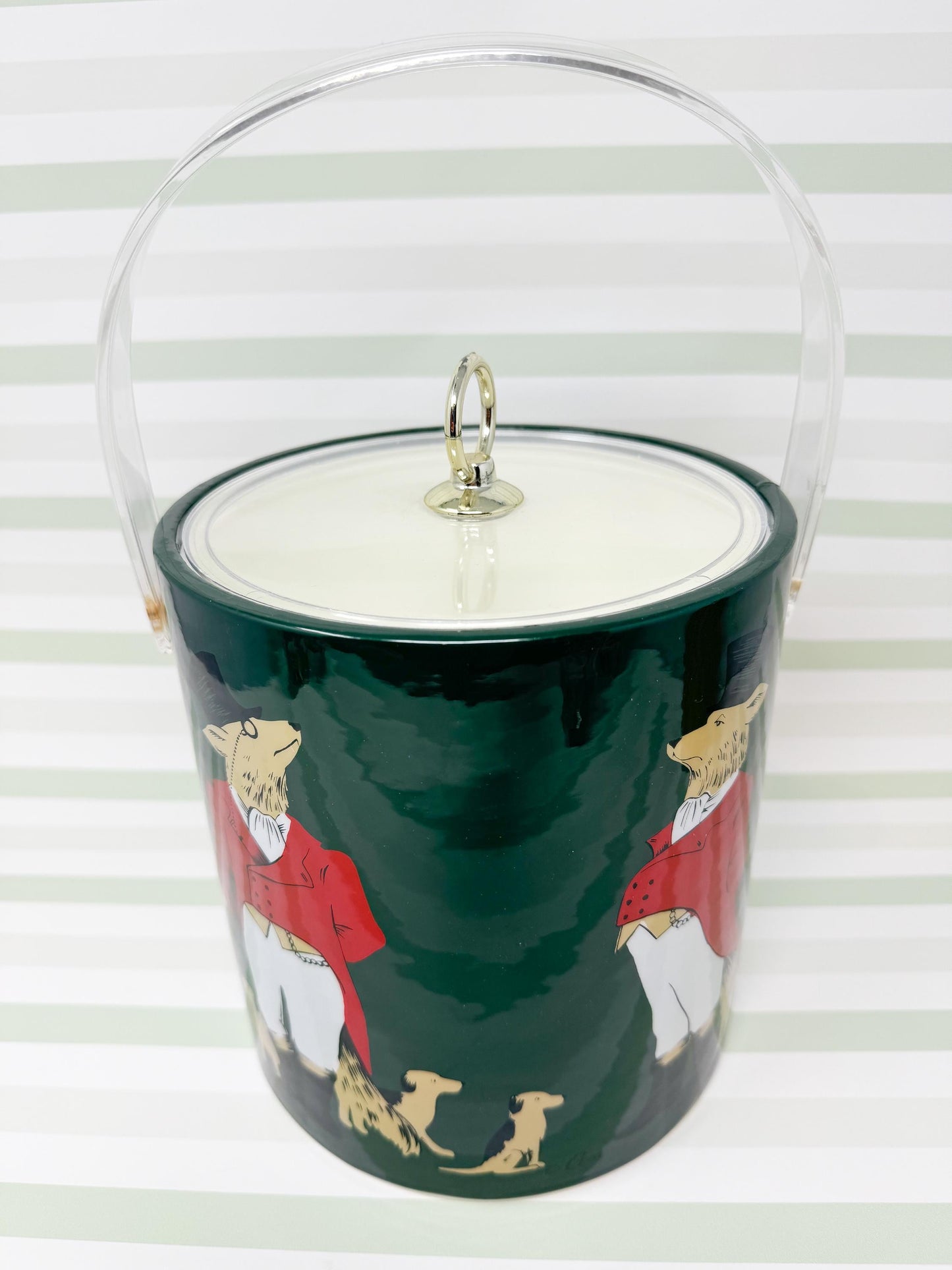 Vintage Cera Snooty Fox Ice Bucket