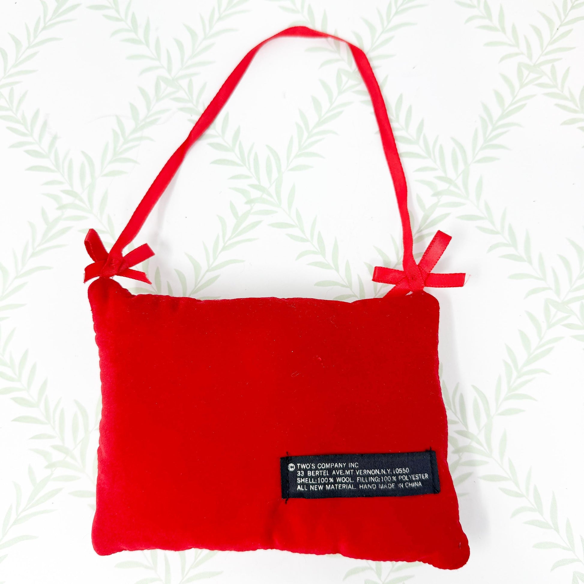 Cheeky Vintage Needlepoint Door Hanger, I Would Diet But I'm A Poor Loser