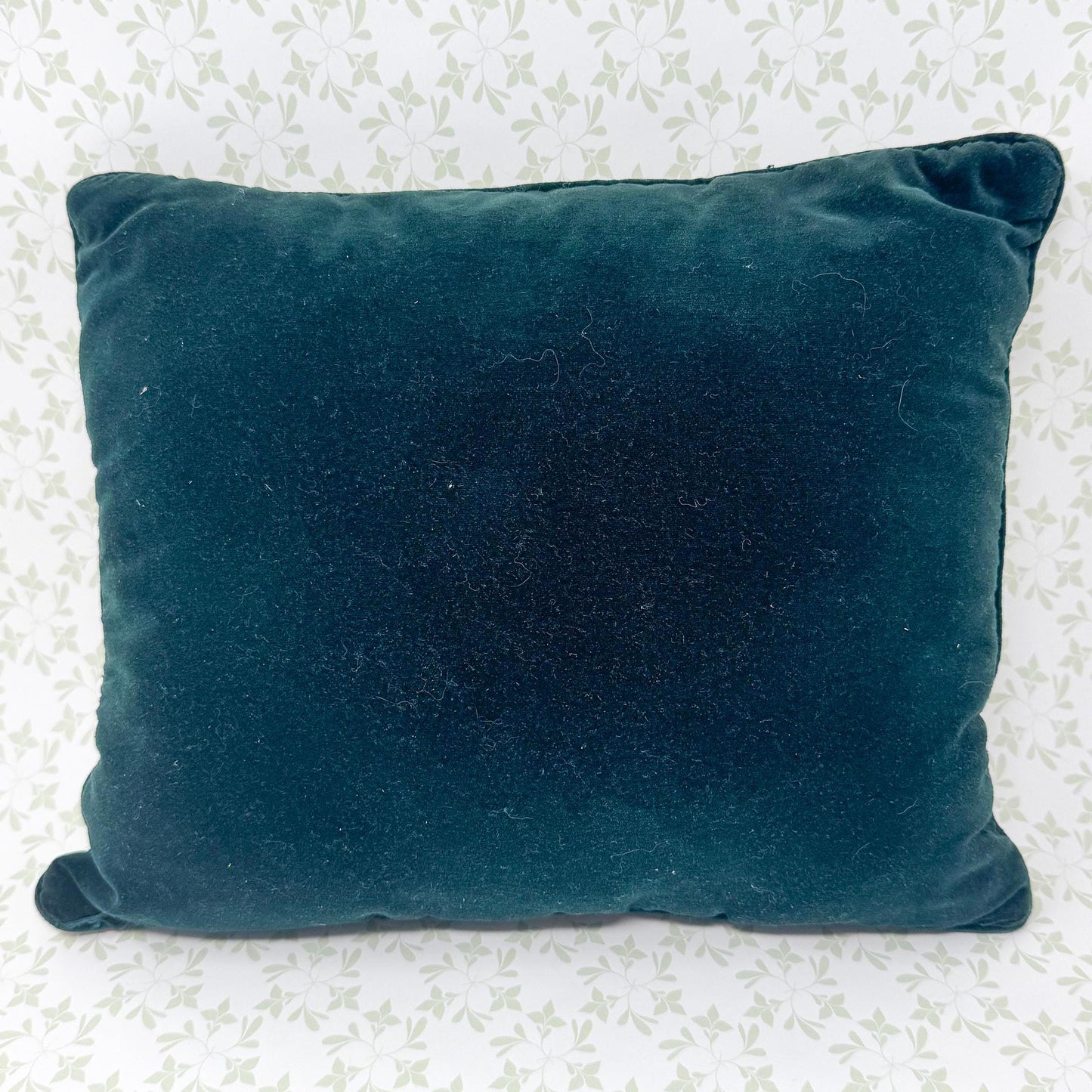Vintage Needlepoint Pillow, Fairways Forever, Housework Whenever