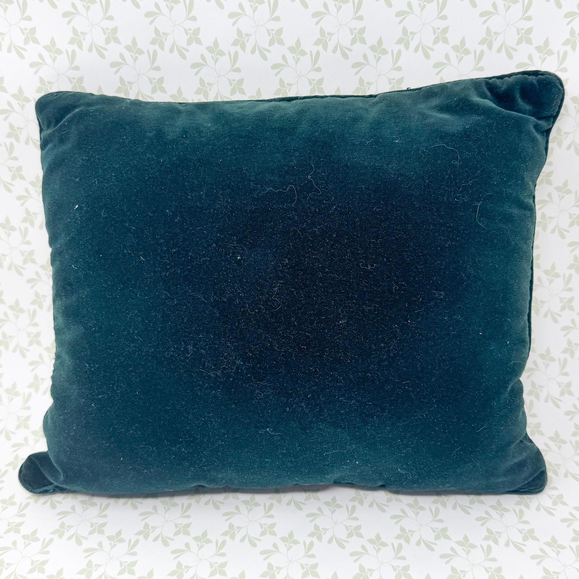 Vintage Needlepoint Pillow, Fairways Forever, Housework Whenever