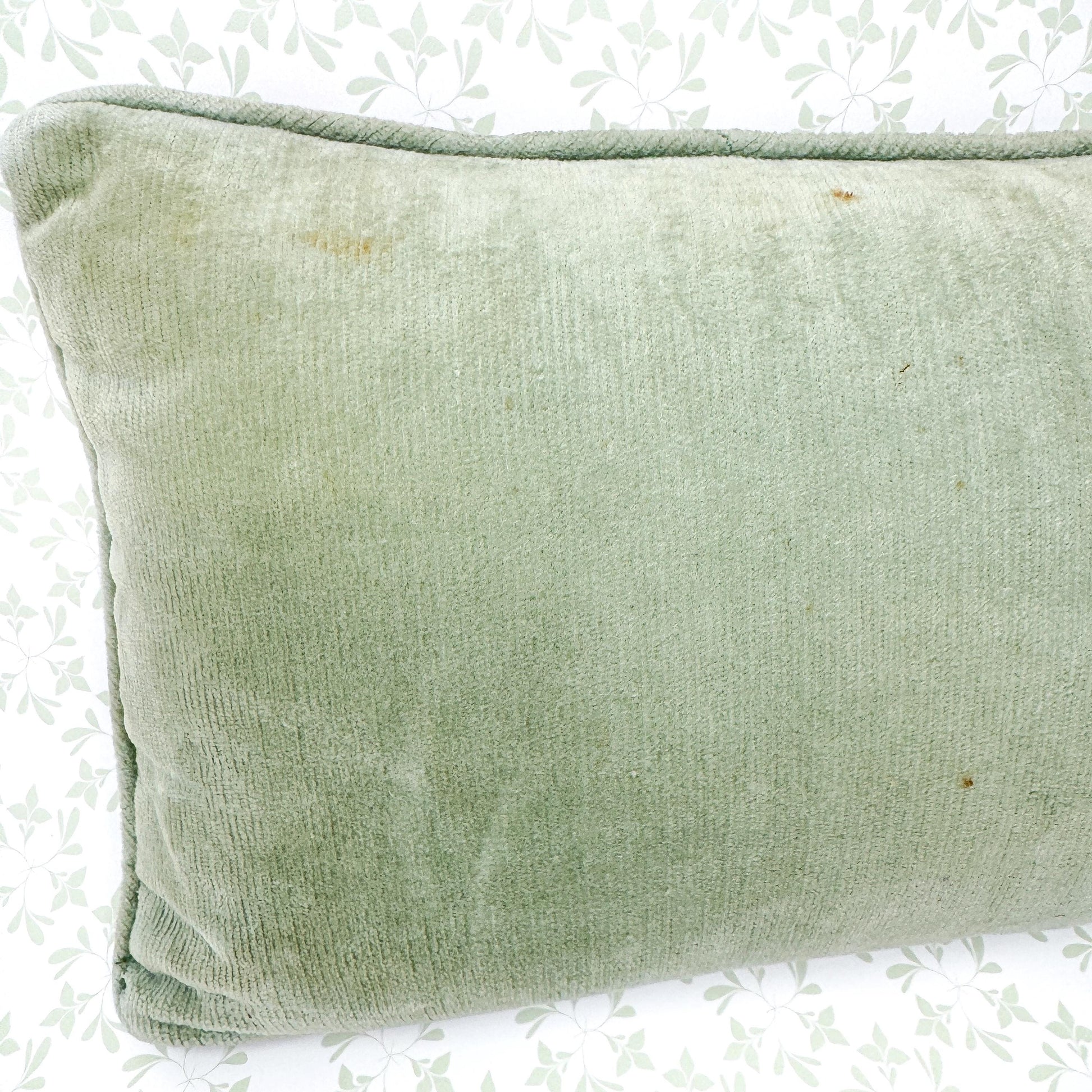 Vintage Handmade Needlepoint Pillow, Eat Drink And Be Merry For Tomorrow We May Diet