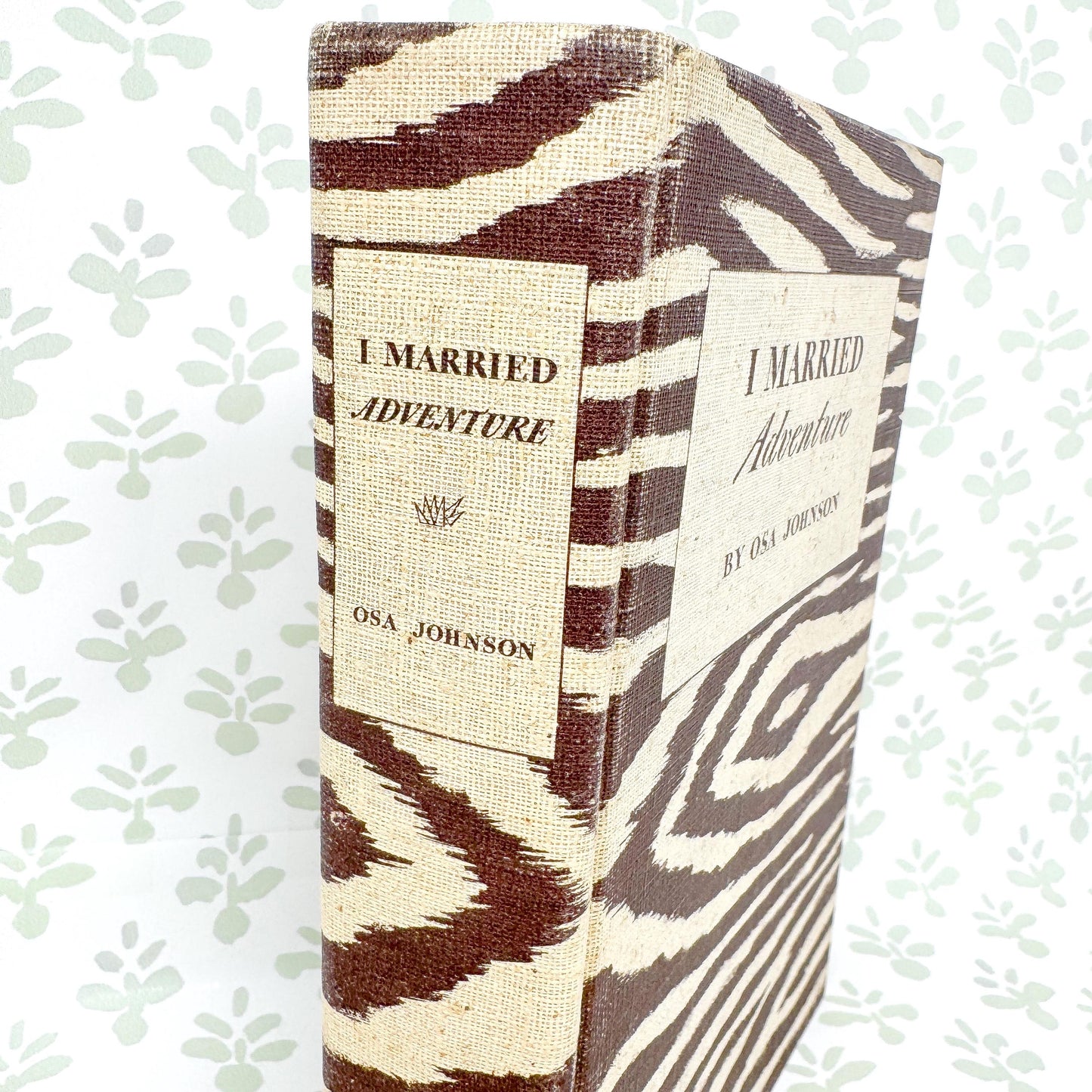 I Married Adventure by Osa Johnson, 1940 First Edition