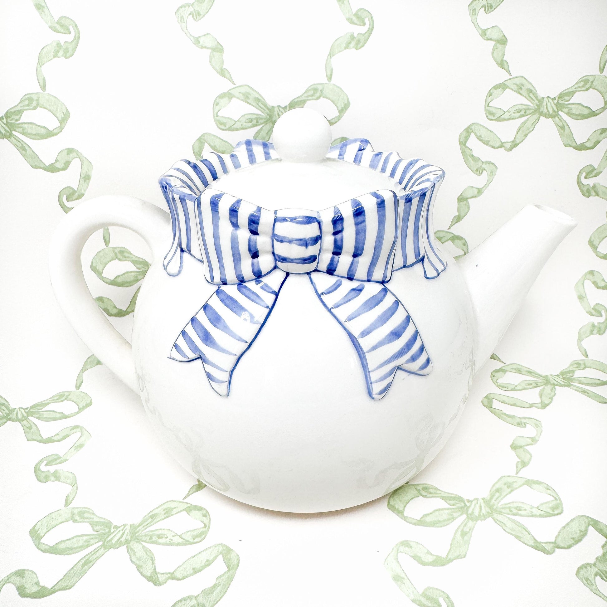 Vintage Haldon Group Blue Ribbon Tea Set