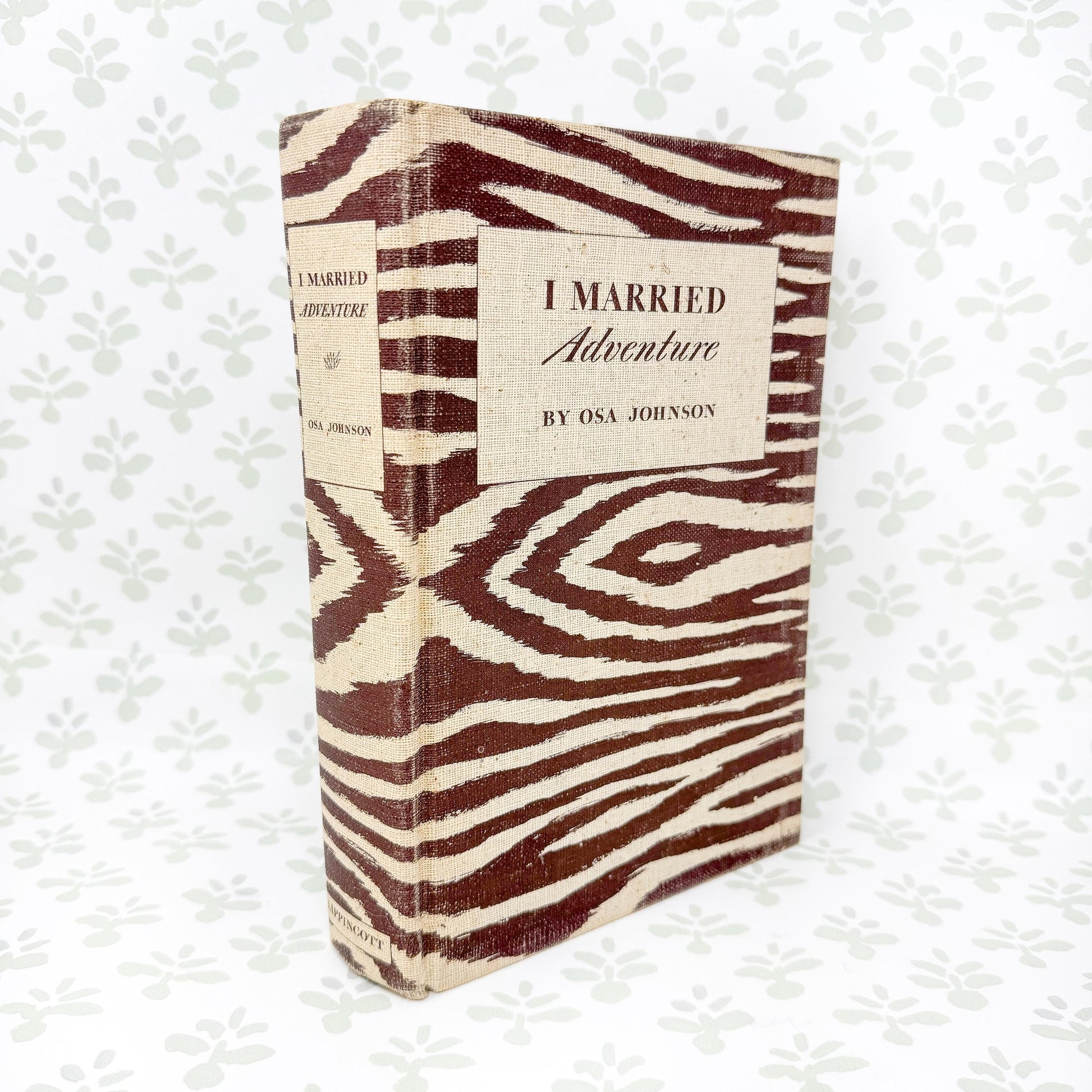 I Married Adventure by Osa Johnson, 1940 First Edition
