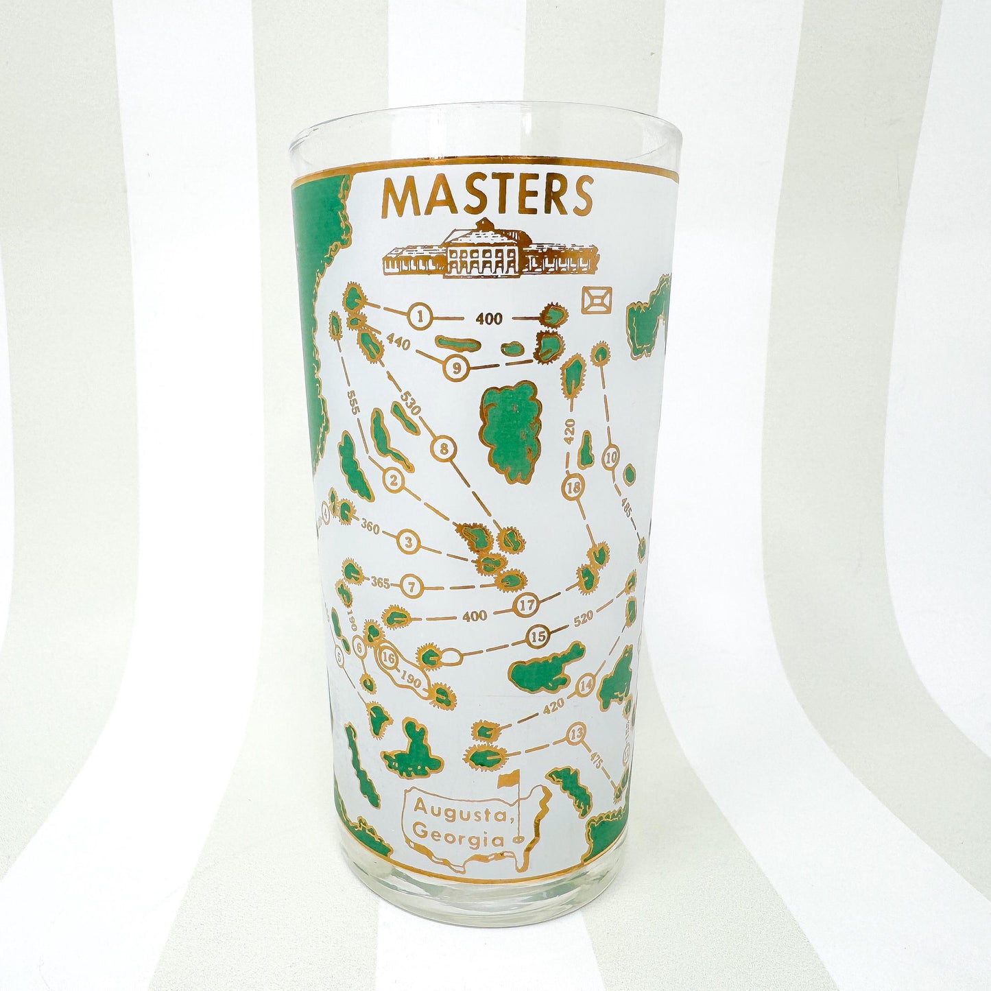 Vintage Augusta National Masters Highball Glass