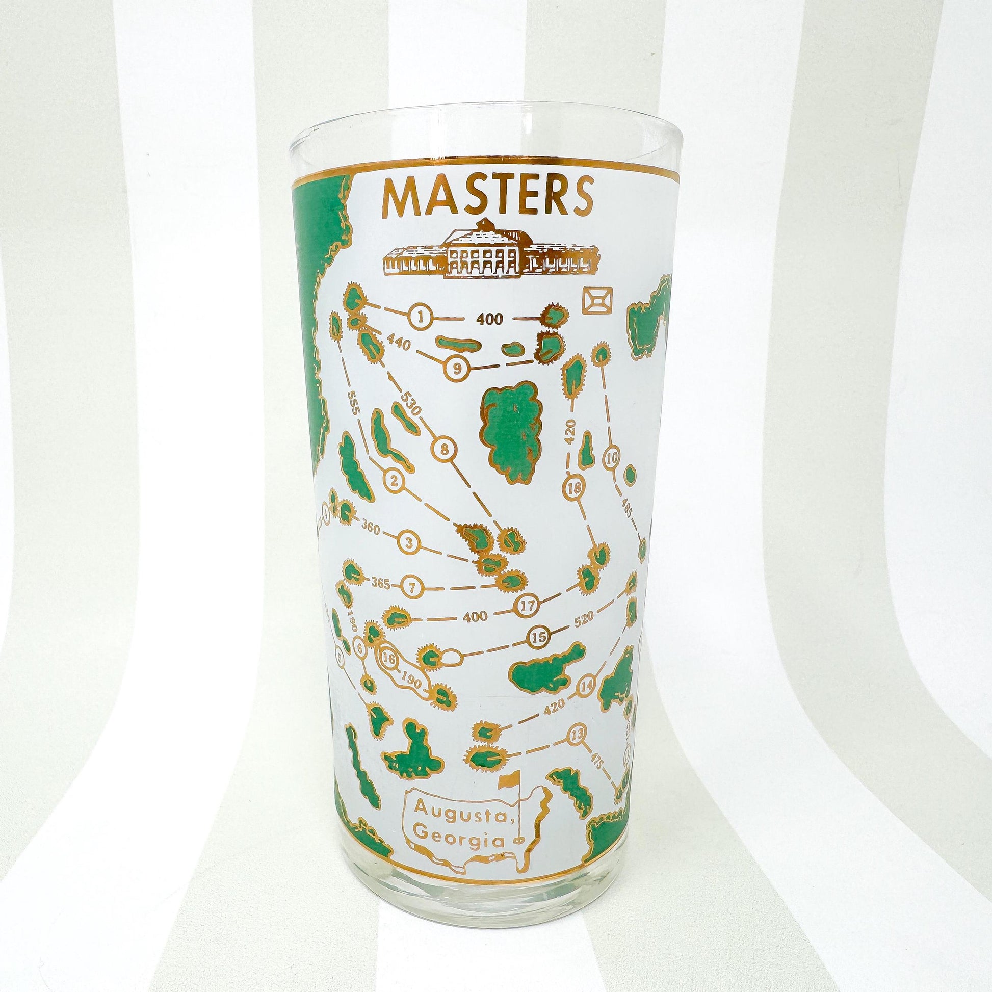 Vintage Augusta National Masters Highball Glass