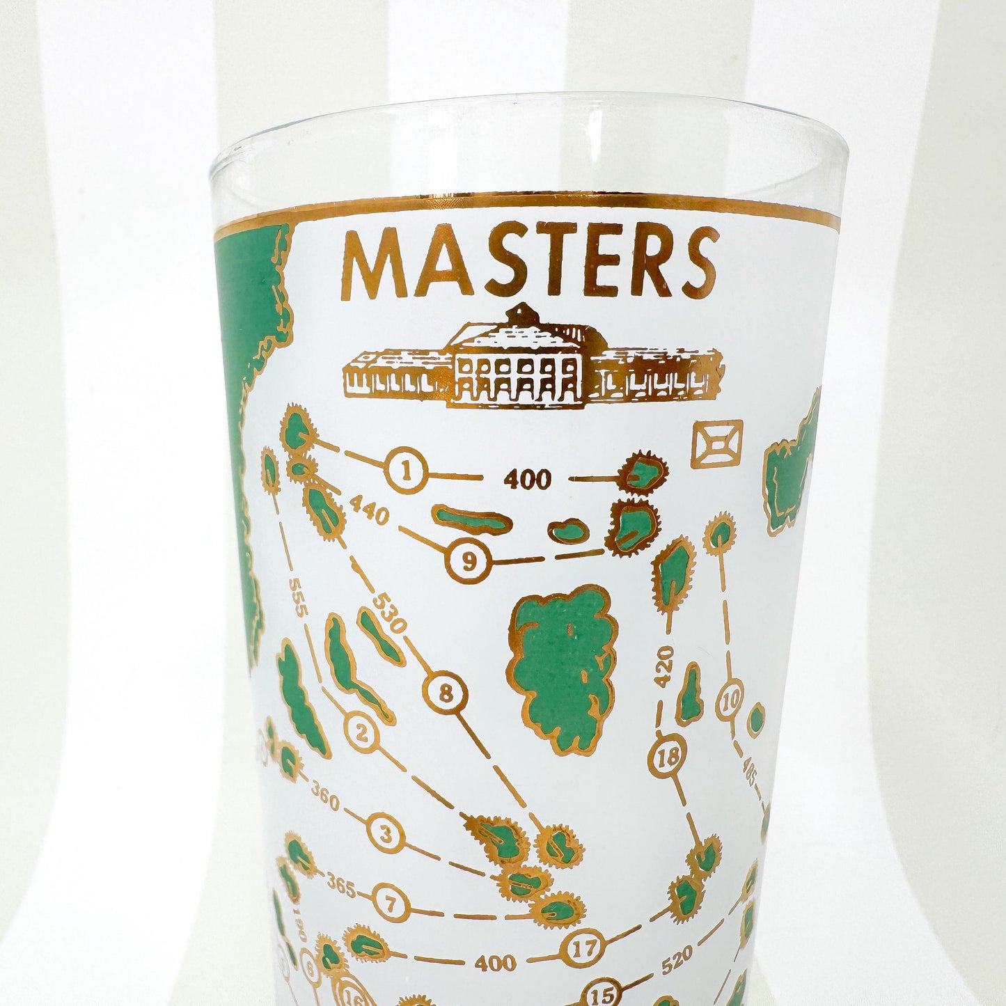 Vintage Augusta National Masters Highball Glass