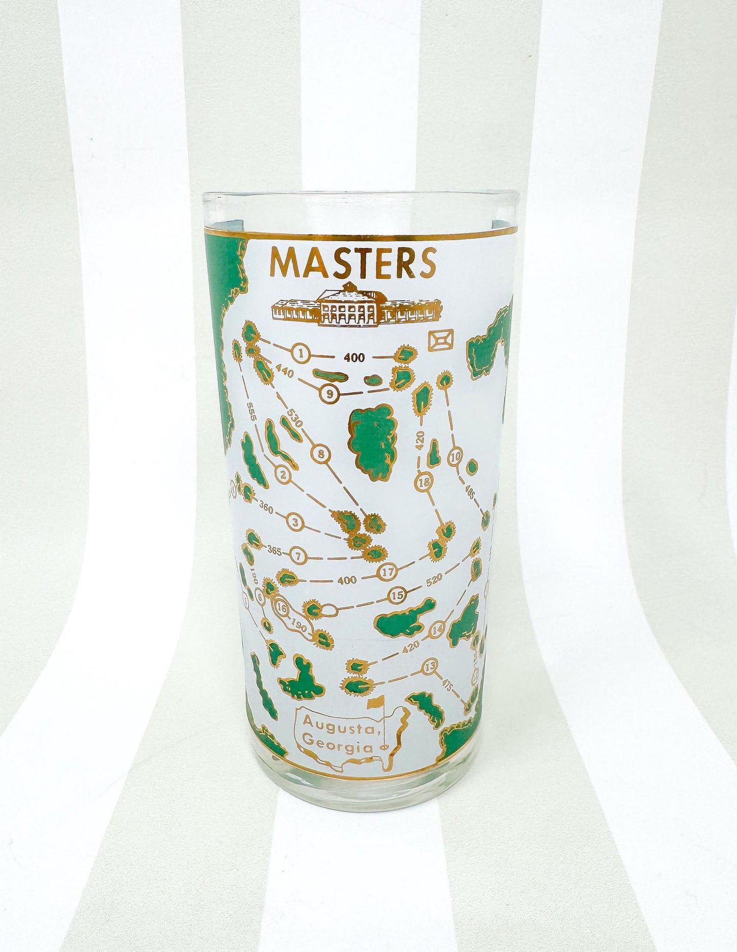 Vintage Augusta National Masters Highball Glass