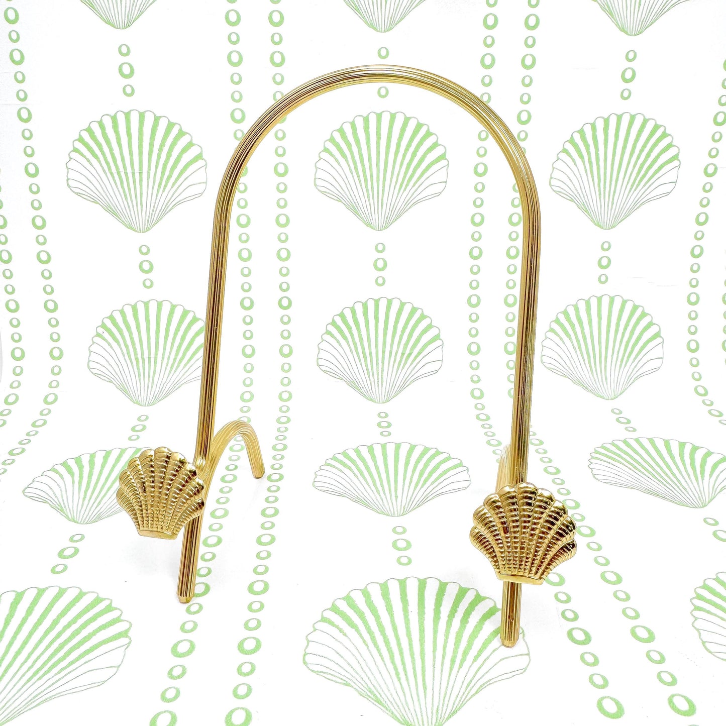Gold Metal Shell Easel