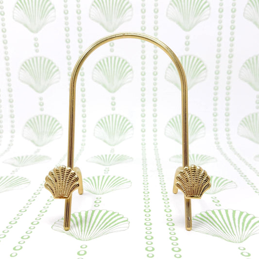 Gold Metal Shell Easel