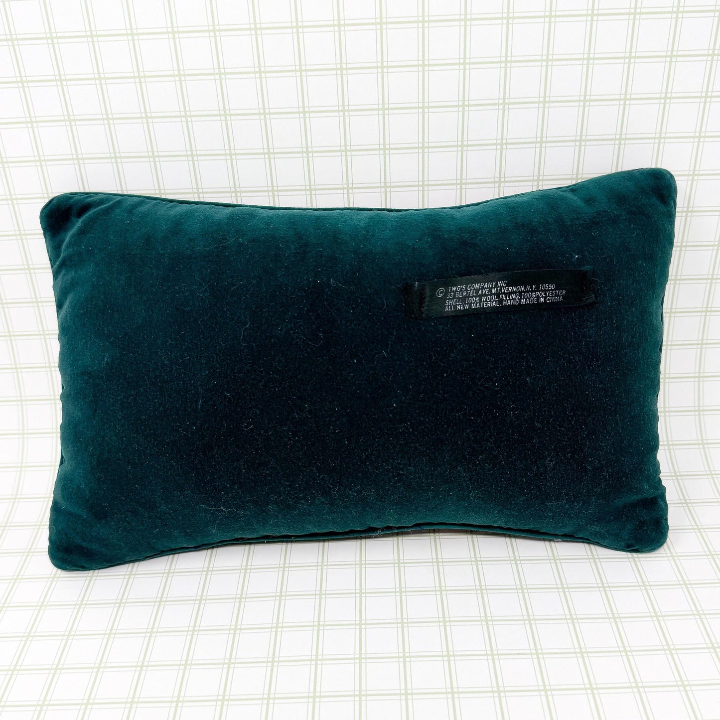 Vintage Needlepoint Pillow, Life's A Game But Golf Is Serious