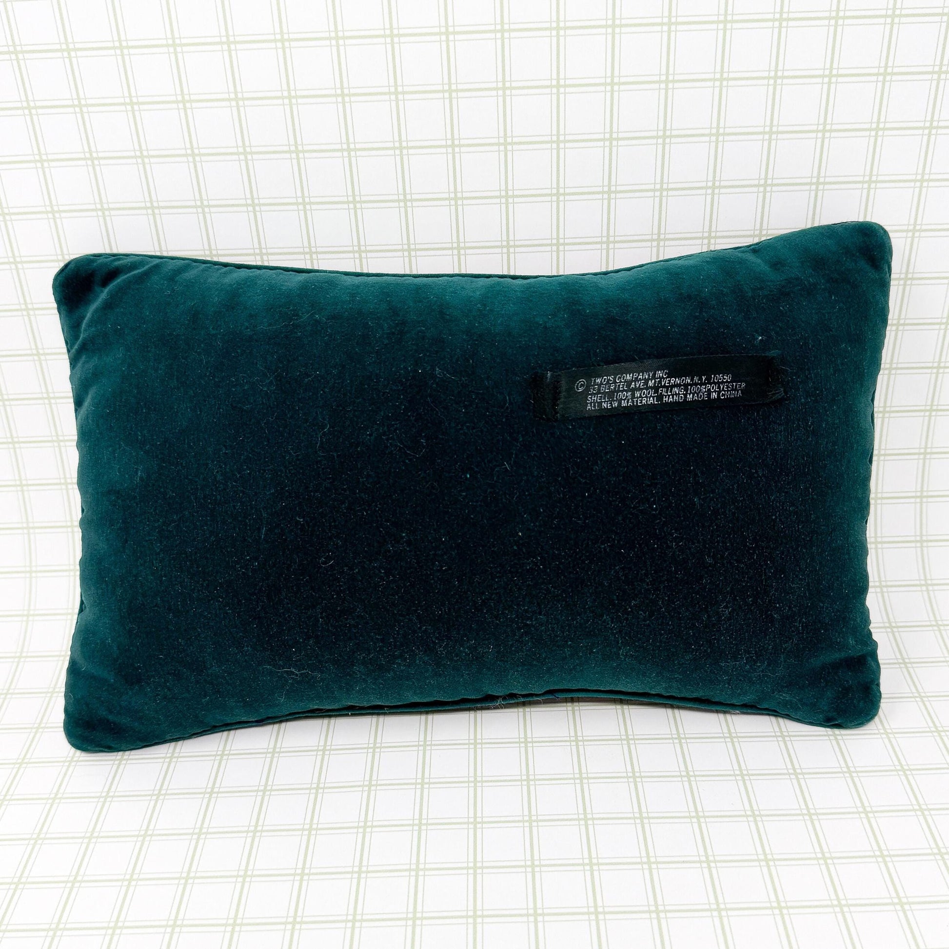 Vintage Needlepoint Pillow, Life's A Game But Golf Is Serious
