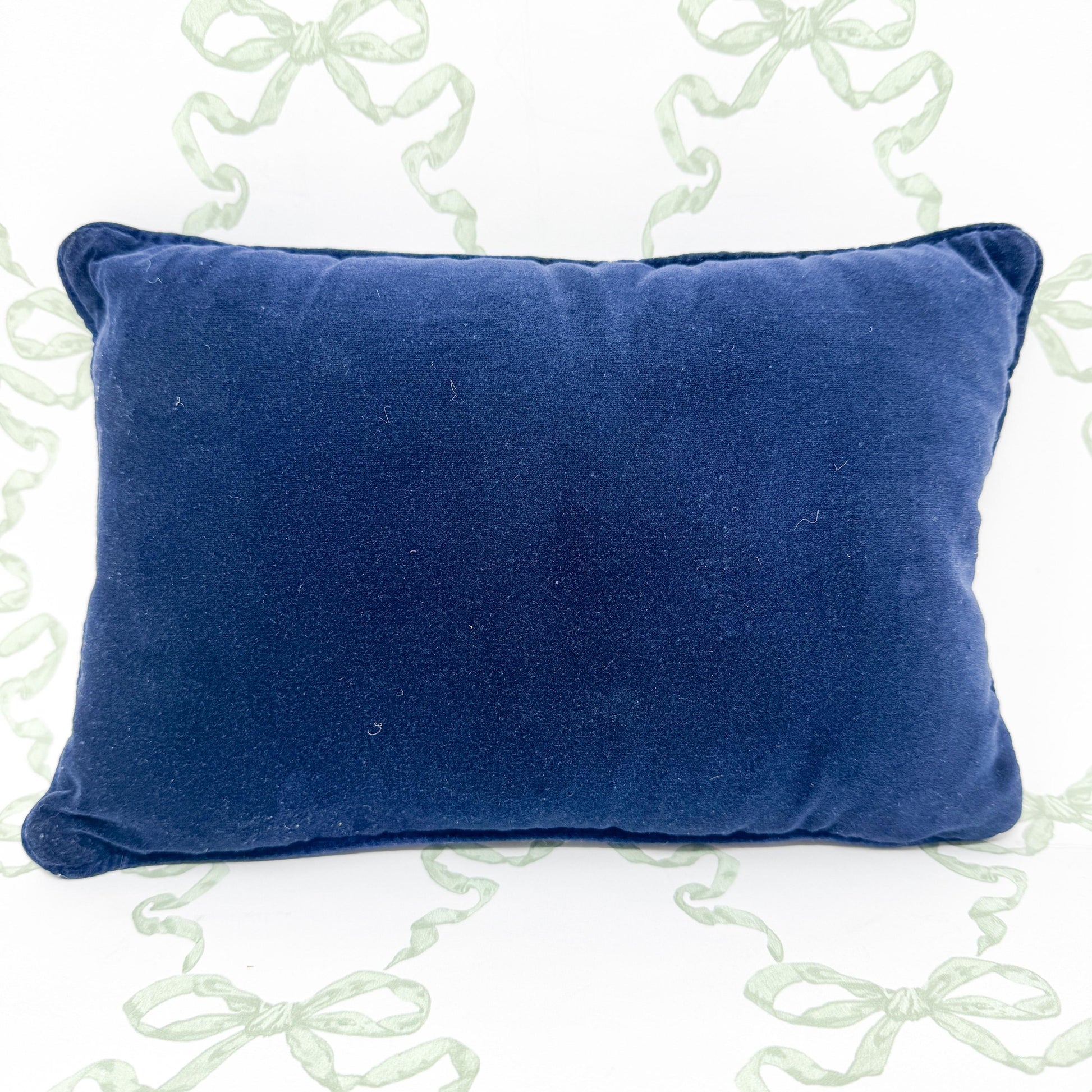 Mirror Mirror On The Wall, I Am My Mother After All Vintage Needlepoint Pillow