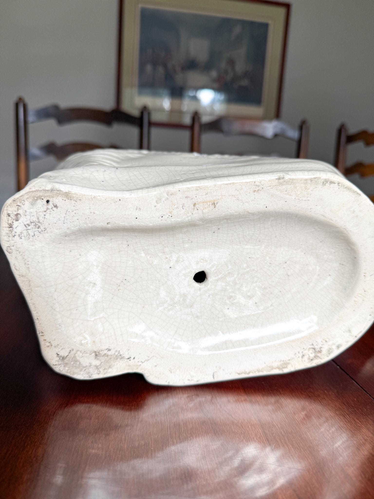 Antique 15" Staffordshire Dog Pair