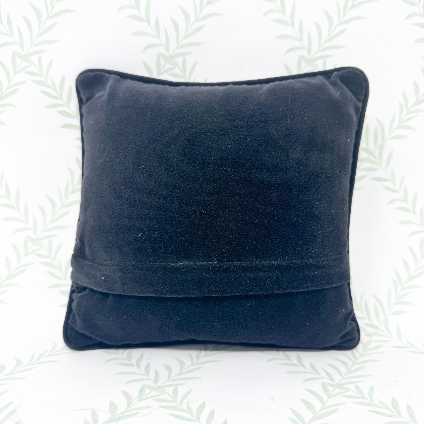 Vintage Needlepoint Pillow, My Dog Is My Baby