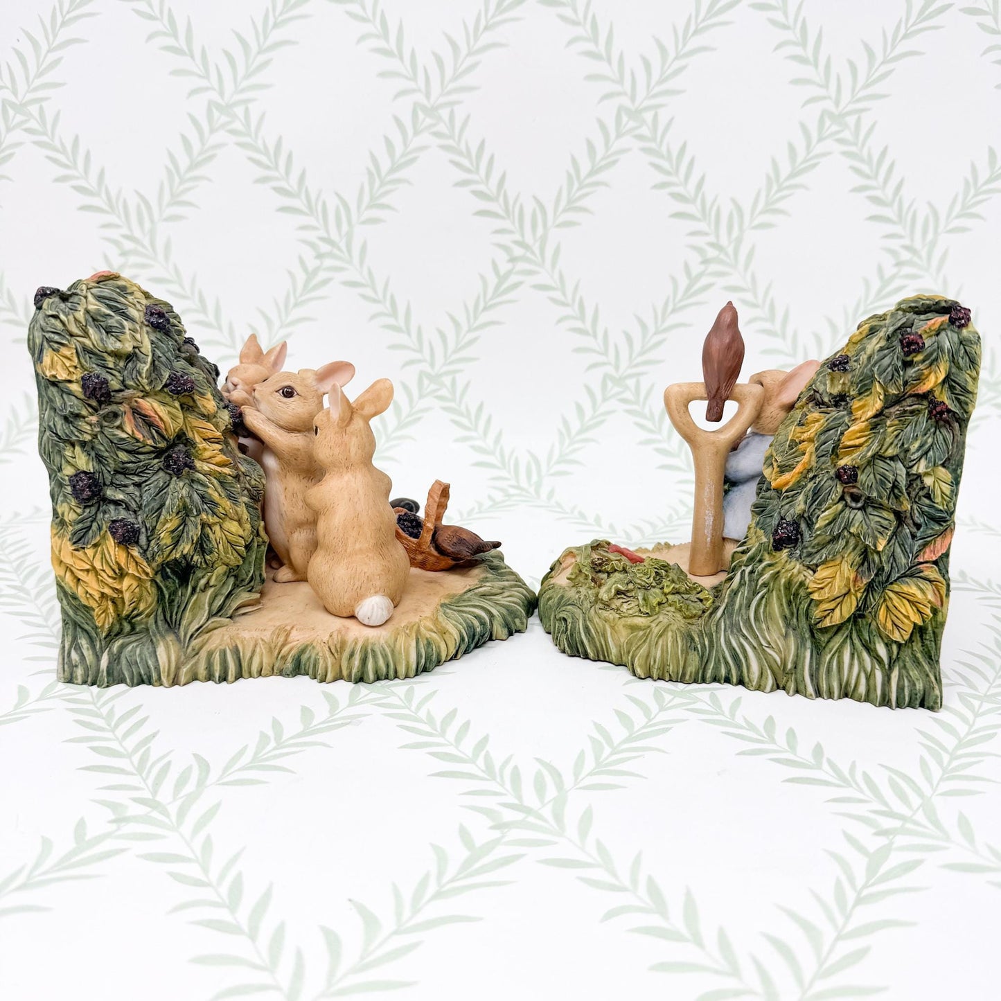 Vintage Peter Rabbit Charpente Bookends