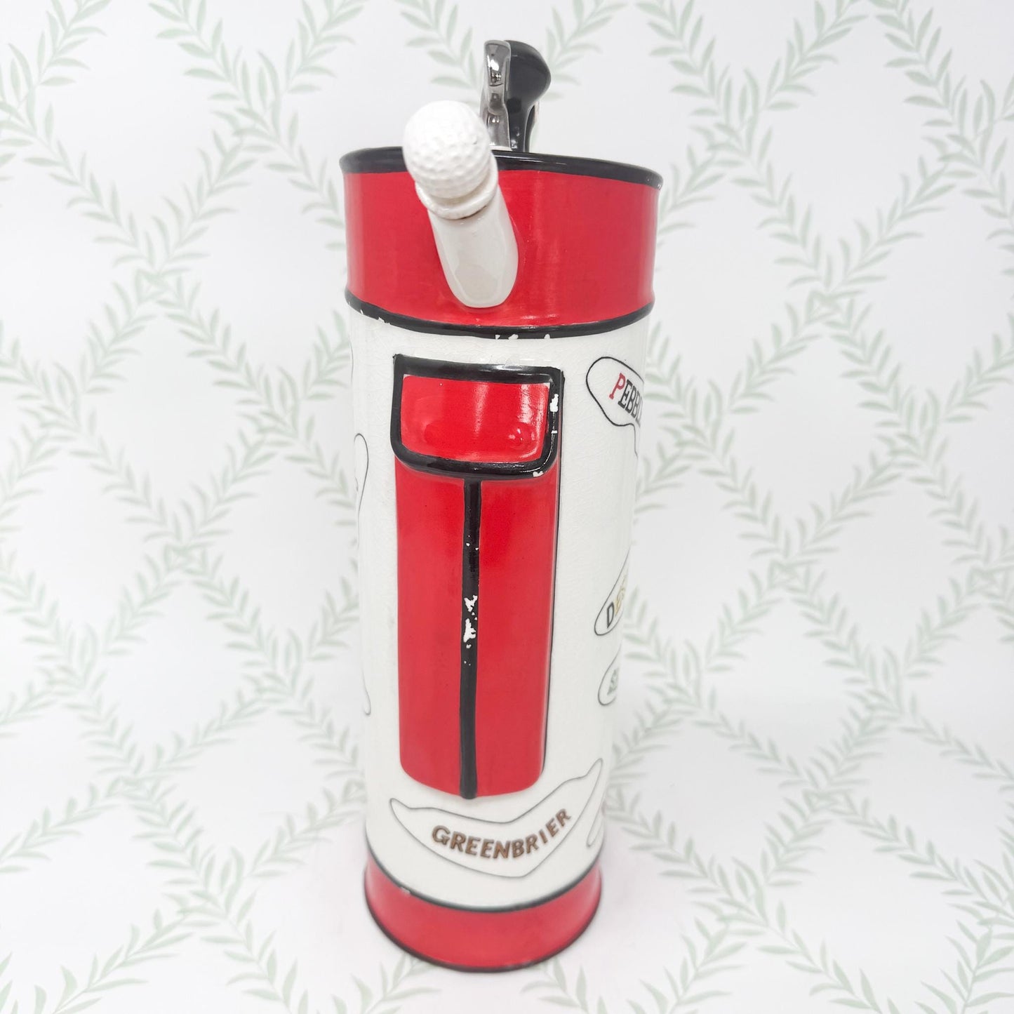 Vintage 1960's Famous Golf Courses Decanter
