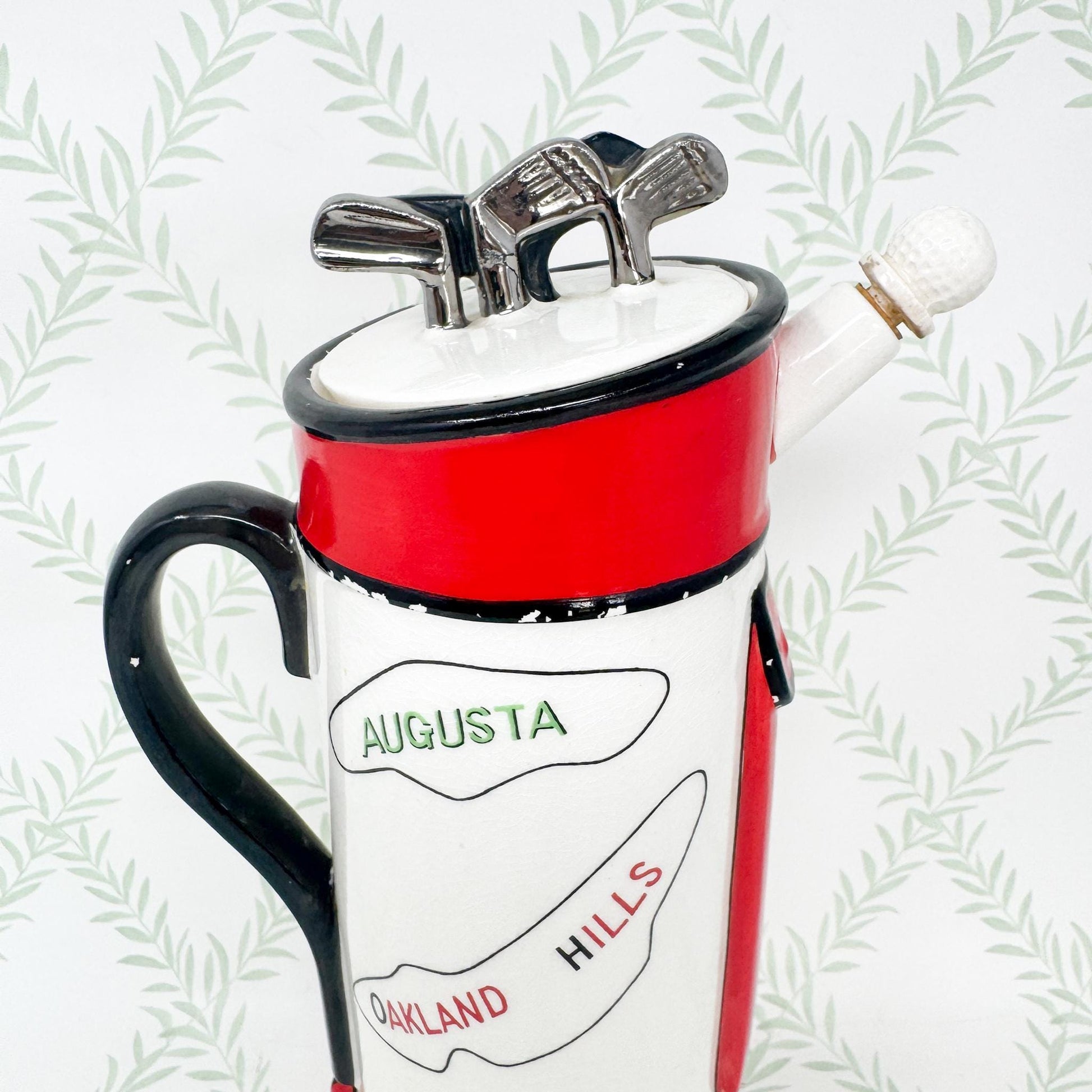 Vintage 1960's Famous Golf Courses Decanter