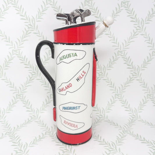 Vintage 1960's Famous Golf Courses Decanter