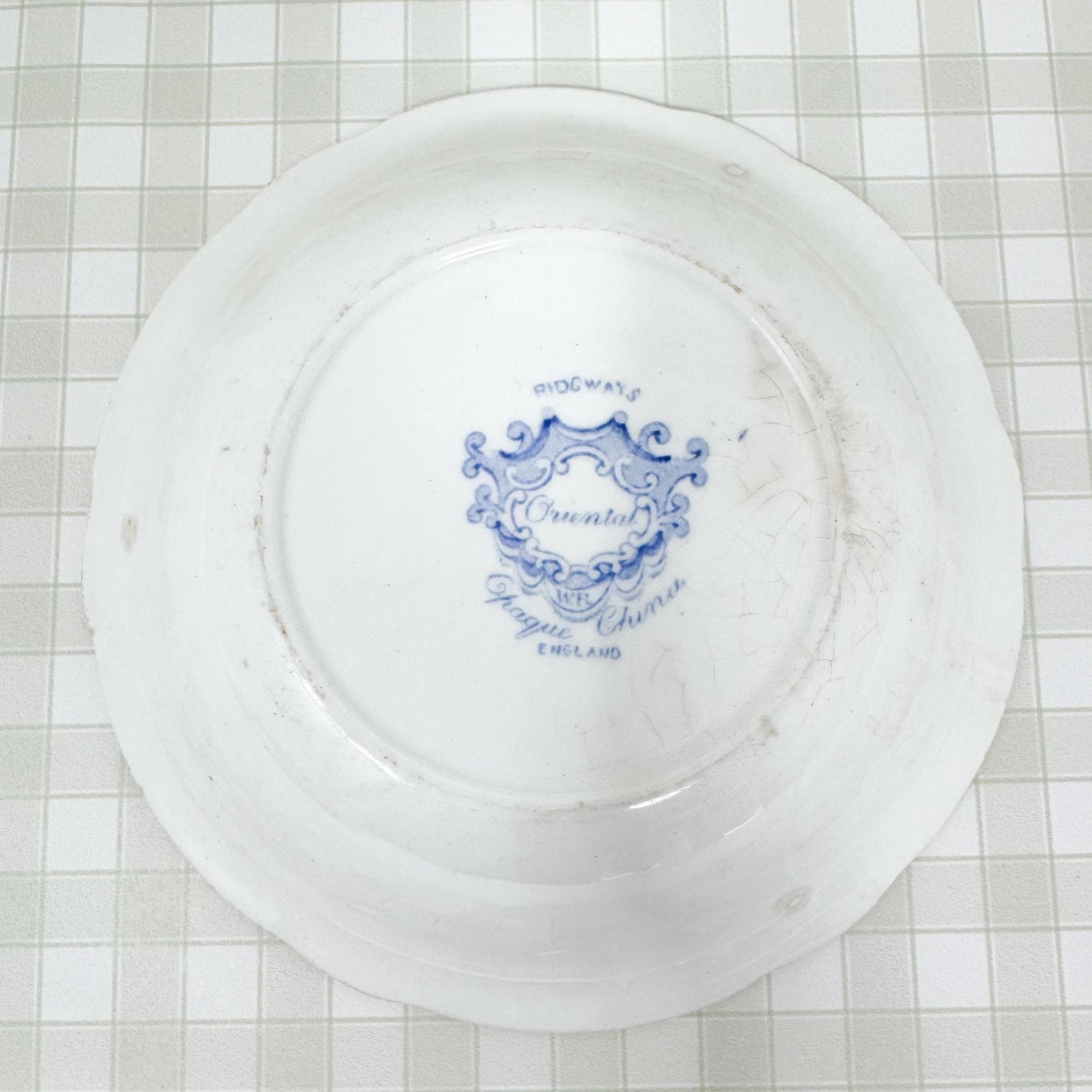 Antique Ridgway Oriental Staffordshire Bowl