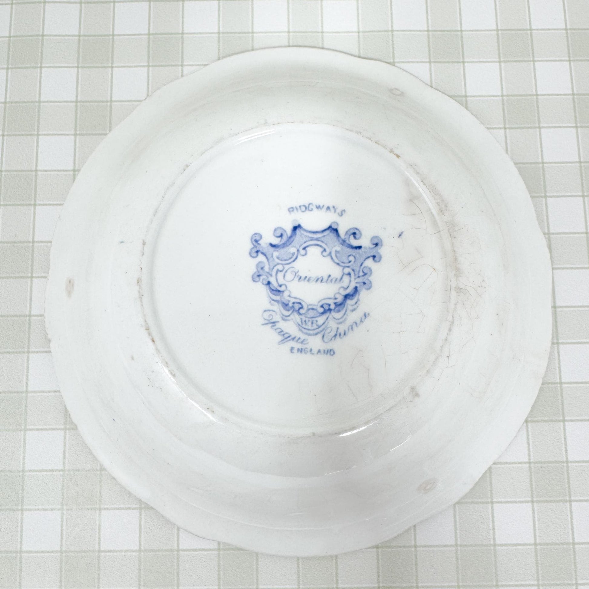 Antique Ridgway Oriental Staffordshire Bowl