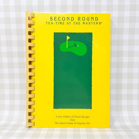 Second Round: Tea-Time at the Masters Cookbook, Spiral Bound