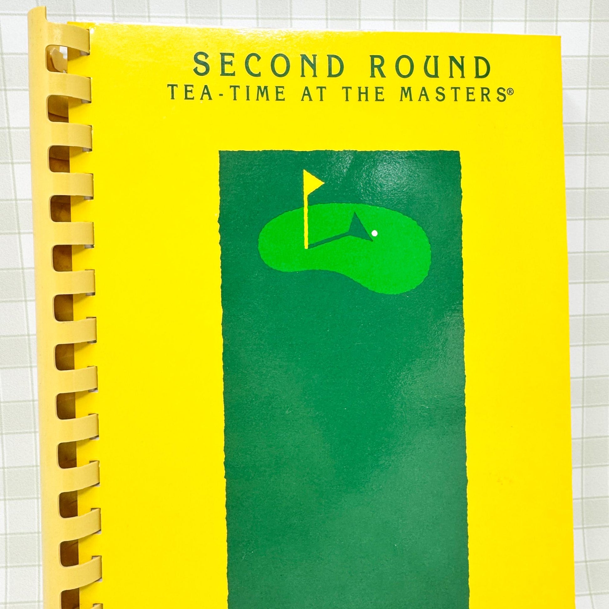 Second Round: Tea-Time at the Masters Cookbook, Spiral Bound