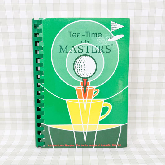 Vintage Tea-Time at the Masters Cookbook, Spiral Bound