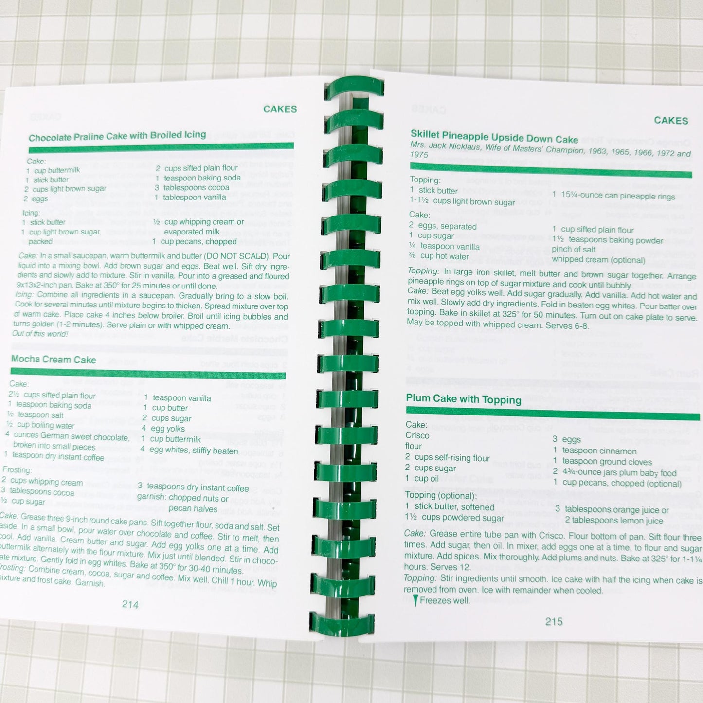 Vintage Tea-Time at the Masters Cookbook, Spiral Bound