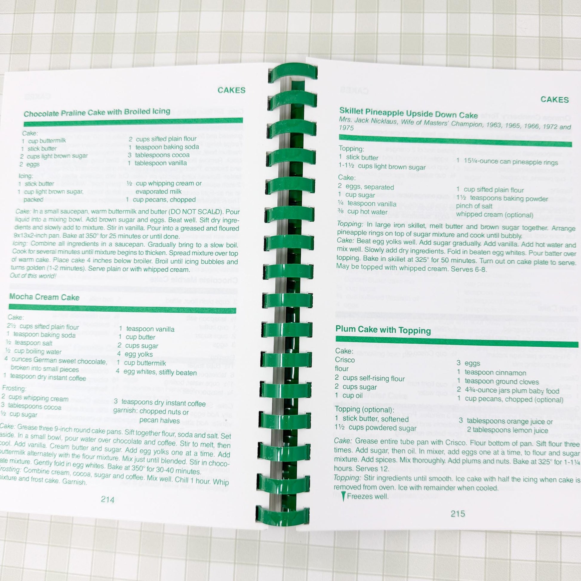 Vintage Tea-Time at the Masters Cookbook, Spiral Bound