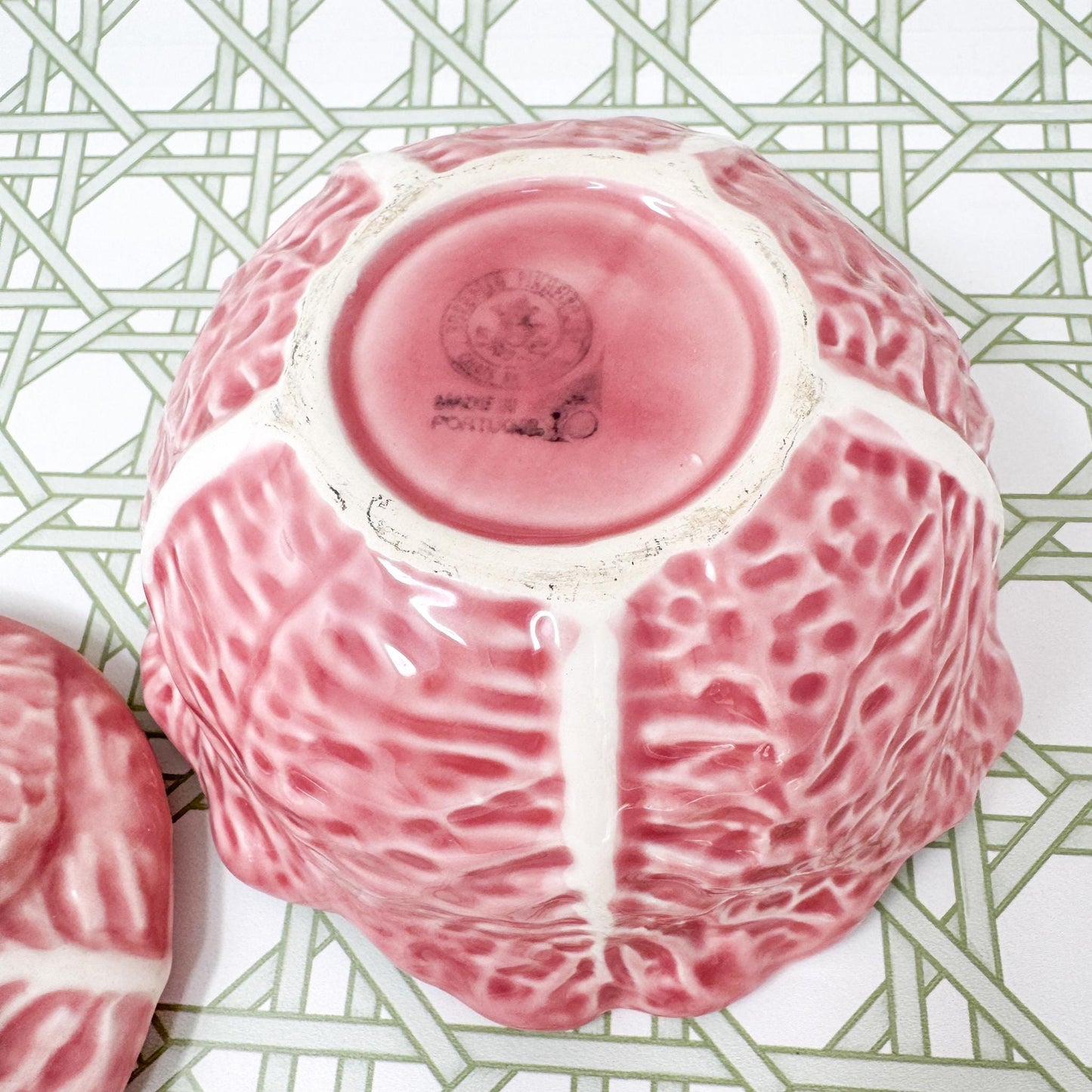 Bordallo Pinheiro Pink Cabbage 6" Tureen
