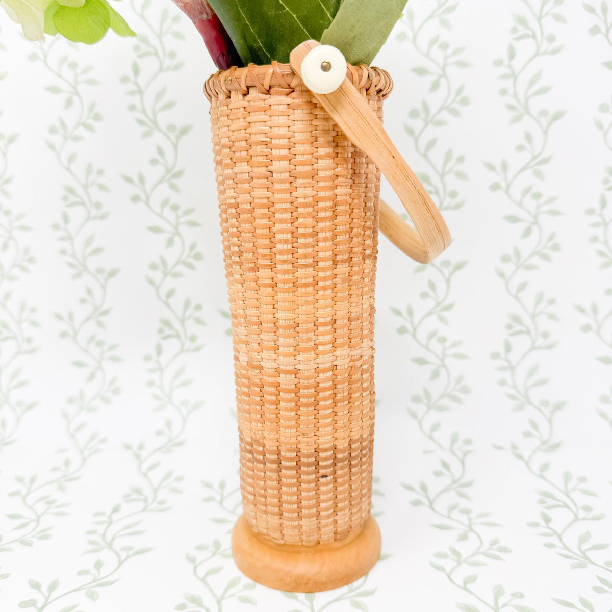 Vintage Standing Nantucket Style Basket