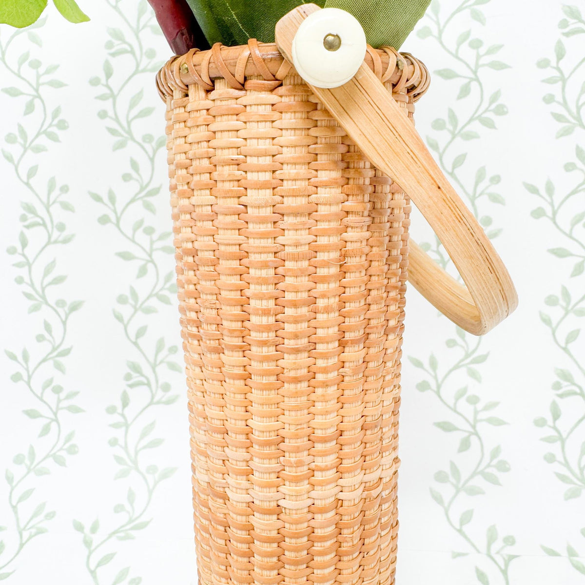 Vintage Standing Nantucket Style Basket