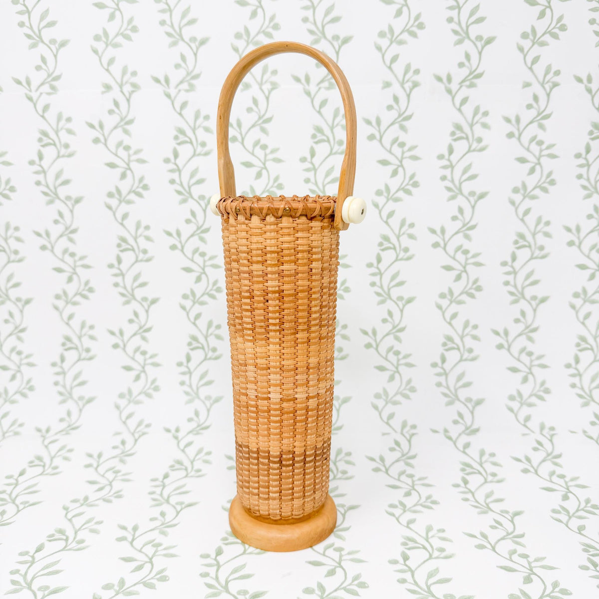 Vintage Standing Nantucket Style Basket