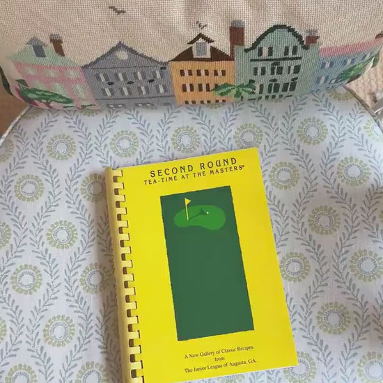 Second Round: Tea-Time at the Masters Cookbook, Spiral Bound