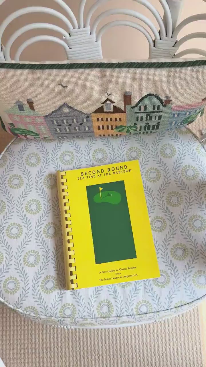 Second Round: Tea-Time at the Masters Cookbook, Spiral Bound